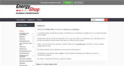 Desktop Screenshot of energy-shop.nl